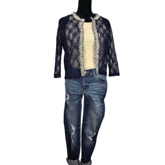 Lace cardigan size large - Picture 2 of 7